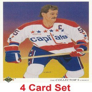 Rod Langway Hockey Card Collection
